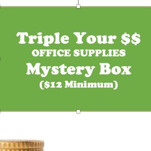 Mystery Box - Office Supplies (You'll Receive at LEAST 3X Your Offer‎ Price!)